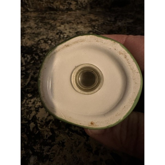 Vintage Green Ceramic Frog Pepper Shaker - Picture 6 of 6